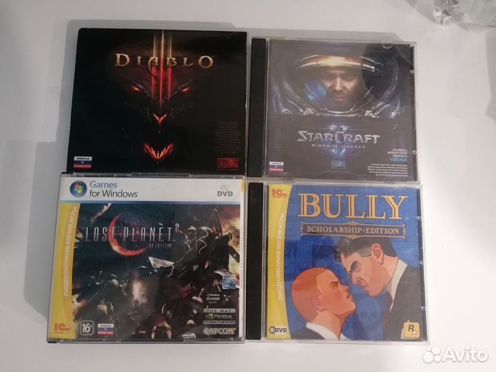 Diablo 3 StarCraft 2 Bully PC