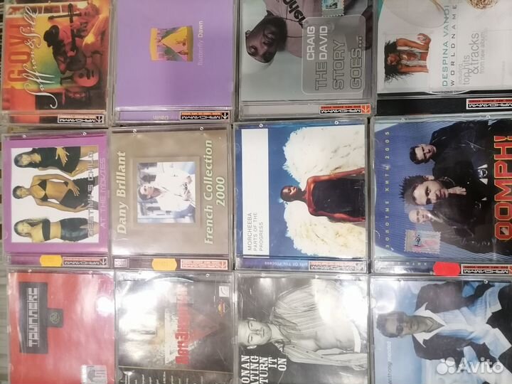 CD диски рок