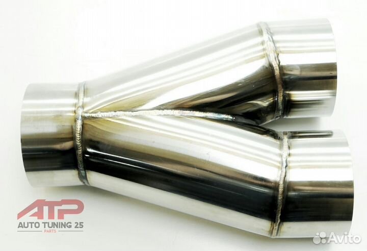 Переходник выпускной системы Y-образный 63мм - 2.5