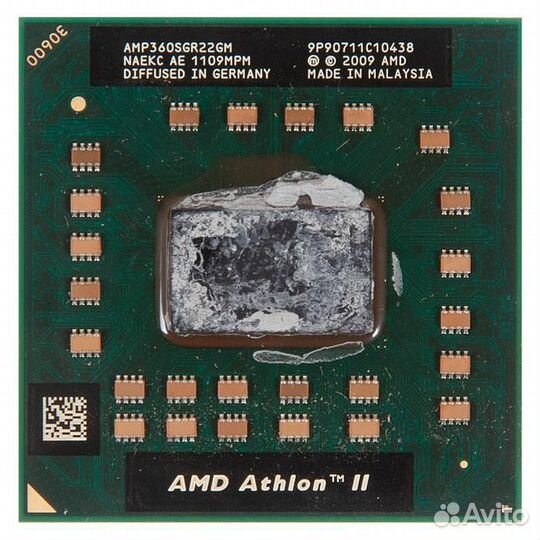 Процессор AMP360SGR22GM AMD DDR3 2300 мгц 3,2 GT/s