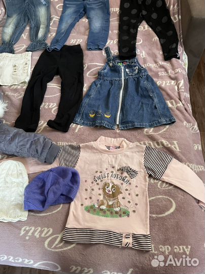 Вещи пакетом на девочку 4-5-6 лет