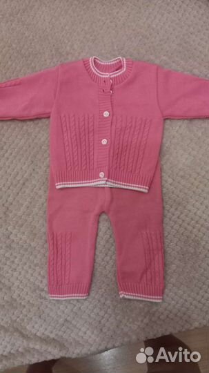 Вязанный костюм