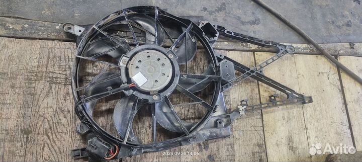 Основной вентилятор охлаждения opel astra g
