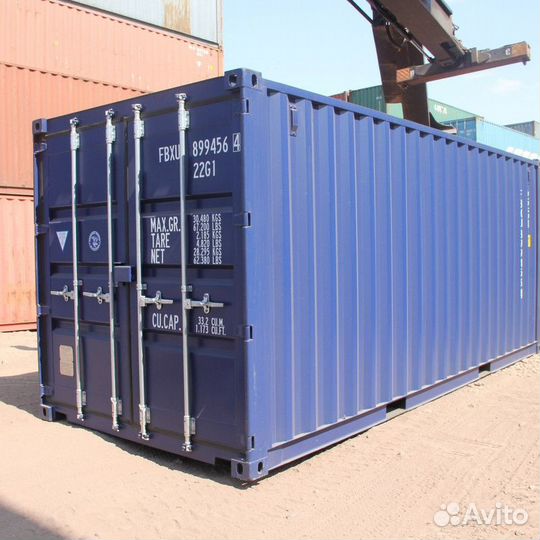 20 и 40-футовые морские контейнеры