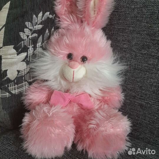 Музыкальный мягкий зайчик