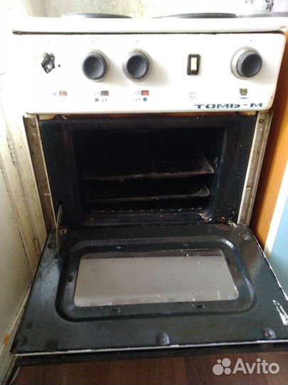 Плита электрическая бу с духовкой