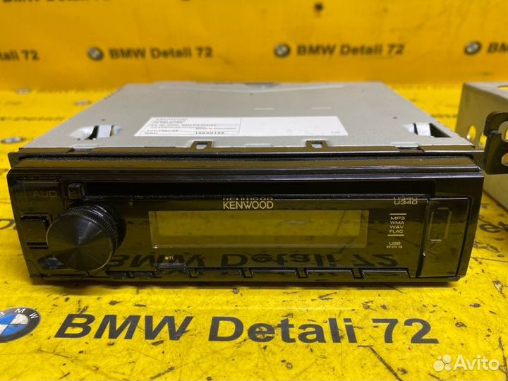 Автомагнитафон Kenwood U340W Bmw 3 E46 M54B22 2003