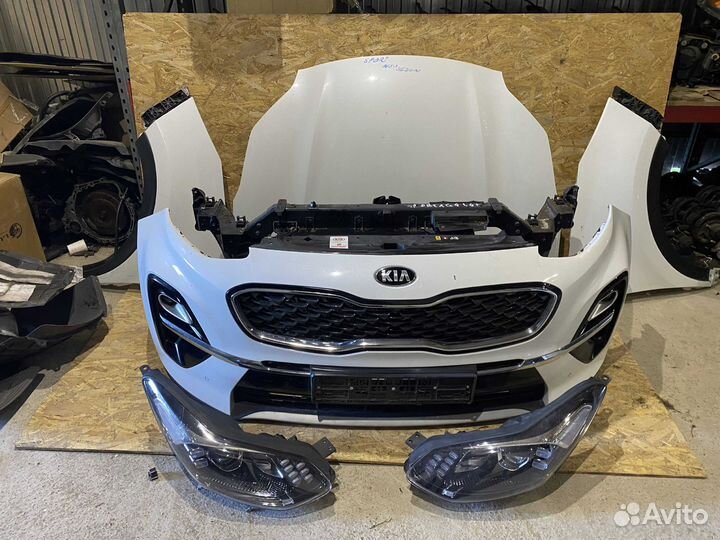 Kia Sportage 4 Ноускат передняя часть морда