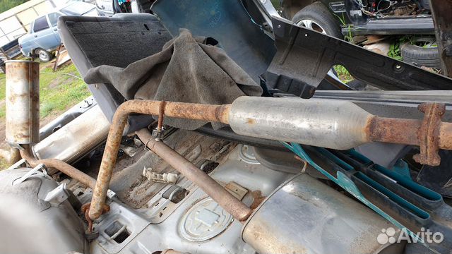 Чери Индис выхлопная система глушитель