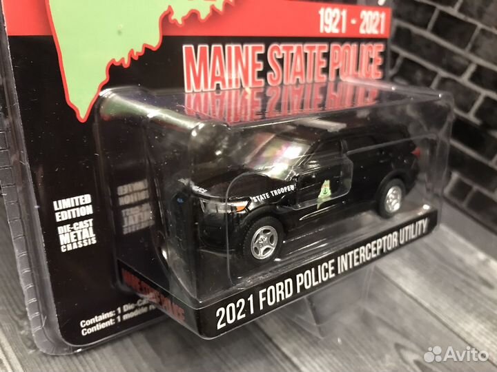 Greenlight 1/64 Ford Police Interceptor 2021г