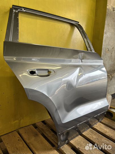 Дверь задняя правая дефекты Шкода Кодиак