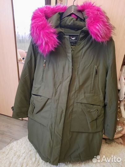 Парка женская и куртка 58размер