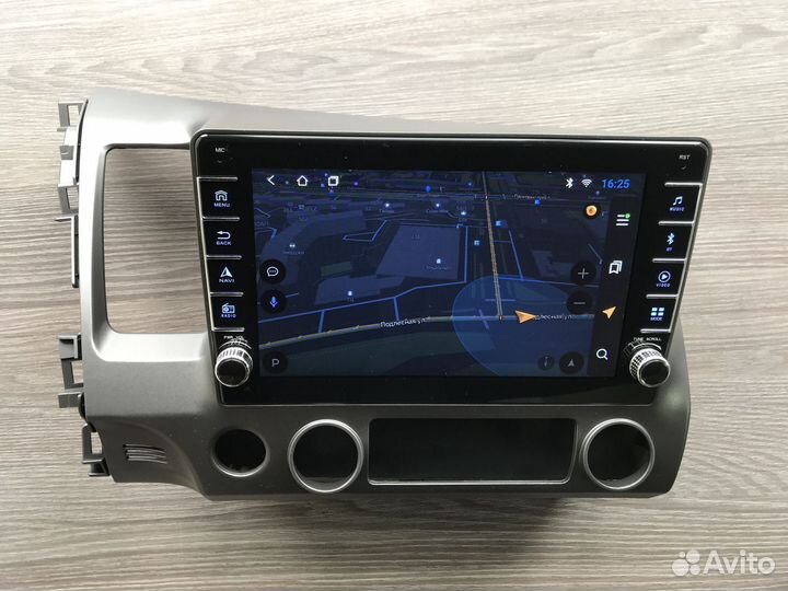 Магнитола Honda Civic 4D + физические кнопки