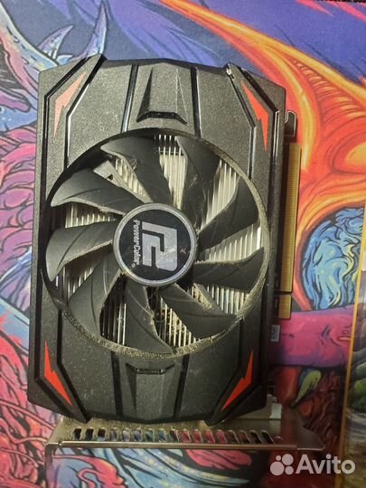 Видеокарта PowerColor AMD Radeon RX 550 Red Dragon