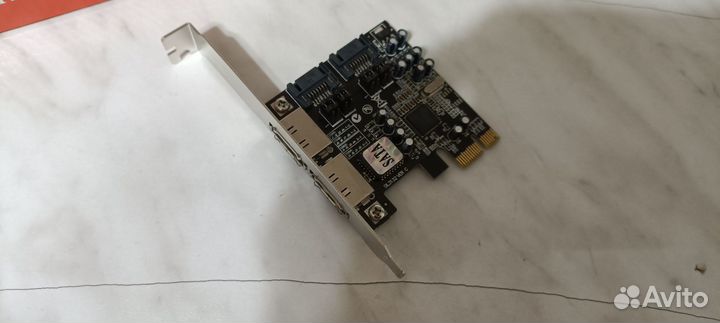 Скоростной SATA2 PCI-E контроллер жестких дисков