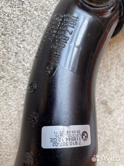 Патрубок интеркулера BMW X5 X6 E70 E71 M57