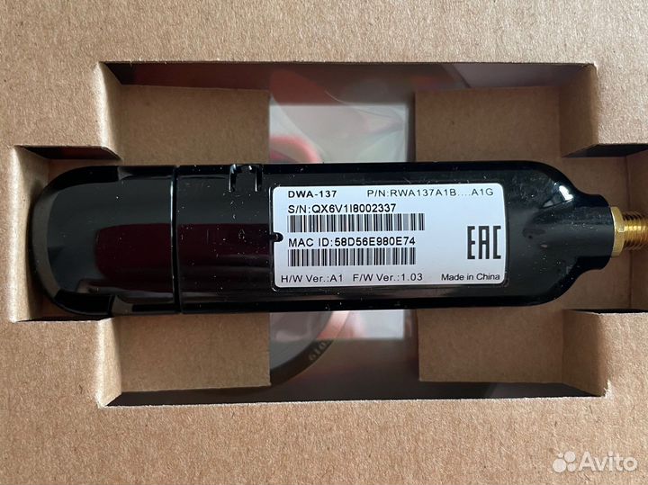 Wifi адаптер D-link DWA-137