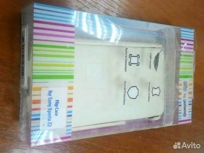 Чехол Untamo Flip для SonyXperia Z2 white
