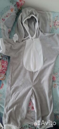 Карнавальный комбинезон зайка