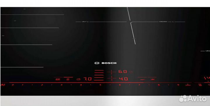 Индукционная варочная панель Bosch PXE801DC1E, чер