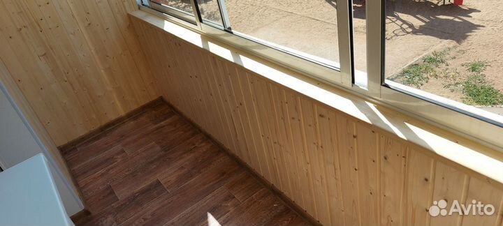 Отделка, обшивка и утепление балконов и лоджий