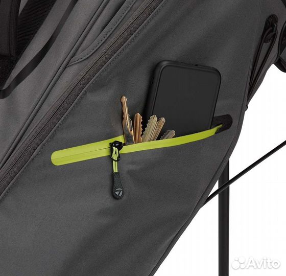 Сумка для гольфа TaylorMade Flextech Lite, серая
