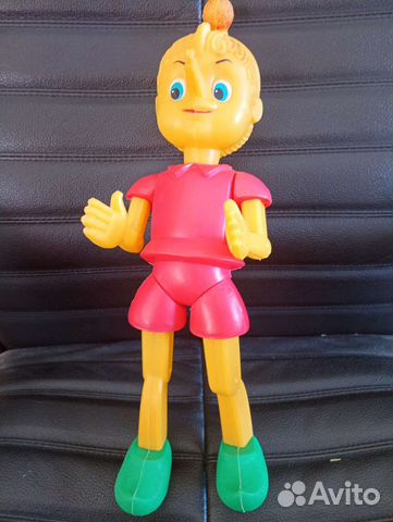 Игрушка СССР. Буратино. Рост 38 см
