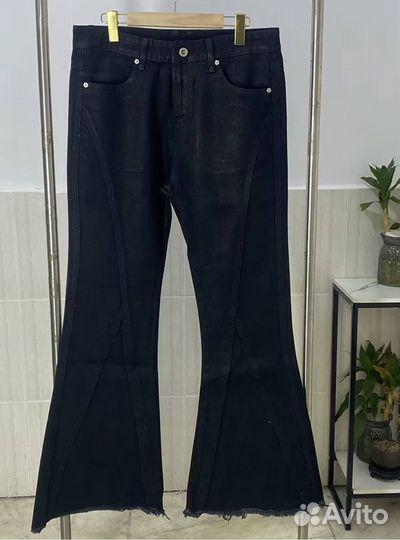 Джинсы клеш rick owens jaded london lgb type