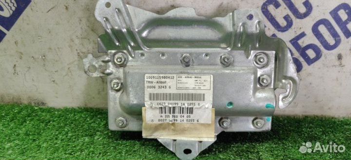 Подушка безопасности (airbag) задняя правая