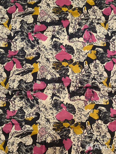 Шелк СССР отрез