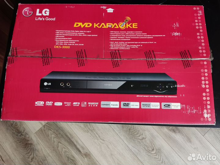 Dvd плеер с караоке lg