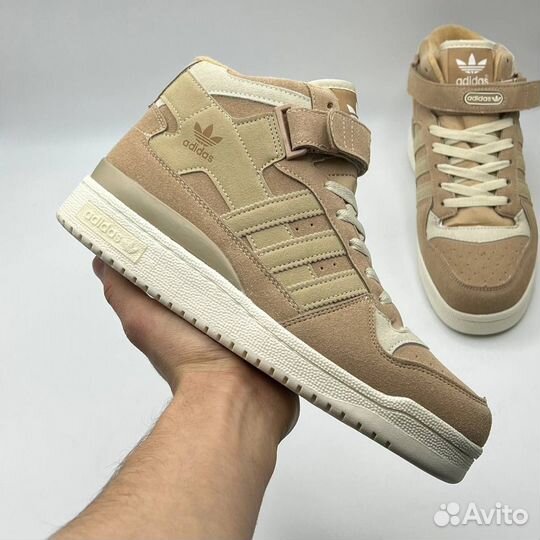 Adidas forum с мехом