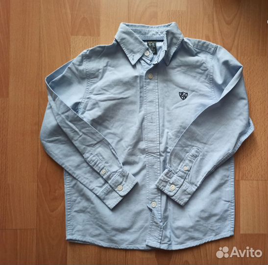 Рубашка Zara на мальчика 4-5 лет