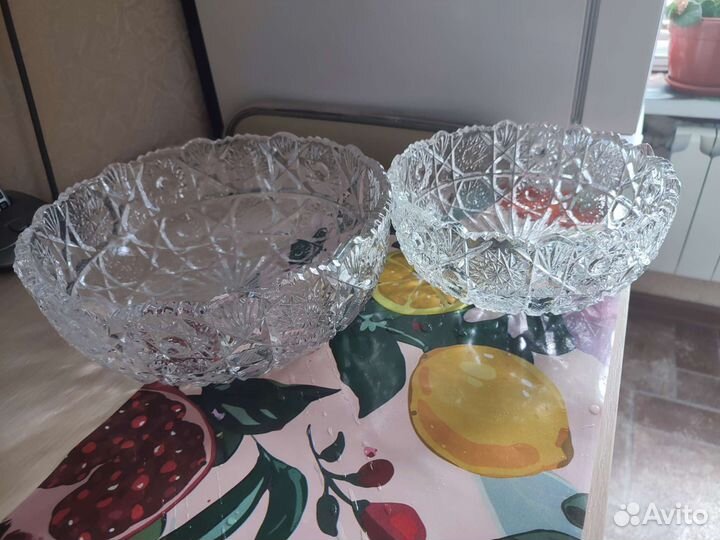 Ваза хрустальная СССР