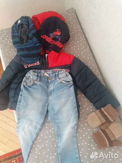 Пакет вещей для мальчика 3 лет