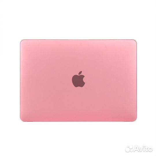 Чехол для MacBook Pro 13 2016-2022 матовый розовый
