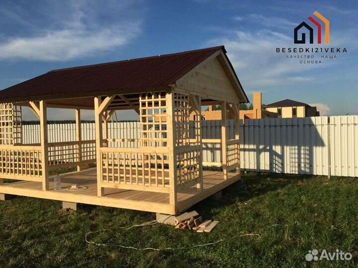 Беседка для дачи