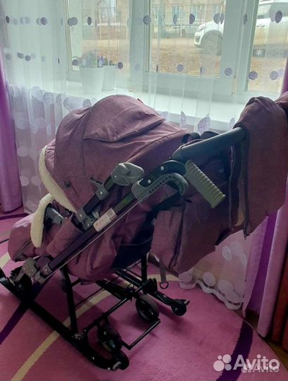 Коляска санки