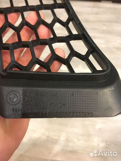 Решетка переднего бампера бмв f20 M-п