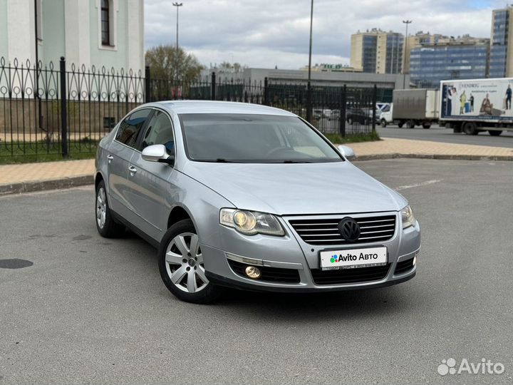 Volkswagen Passat 2.0 МТ, 2007, 189 000 км