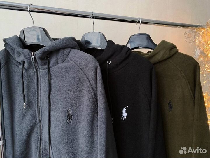 Зип худи polo ralf lauren флис