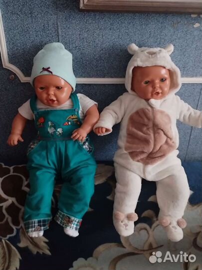 Куклы пупсы большие