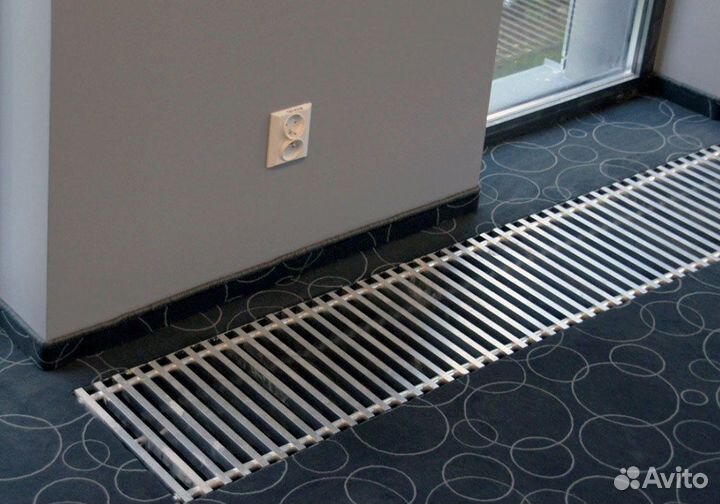 Решетки конвектора кзто Бриз из нержавеющей стали