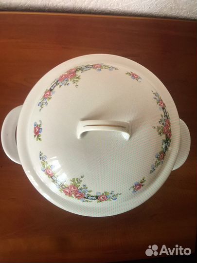 Кастрюля форфоровая Германия 1950е годы