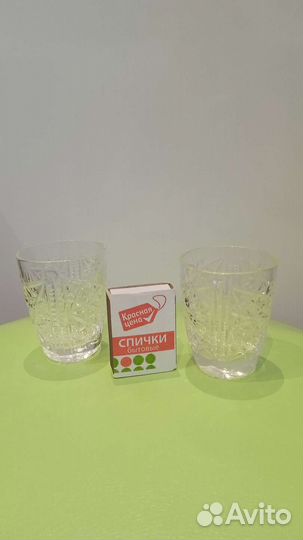 Стопки хрустальные СССР