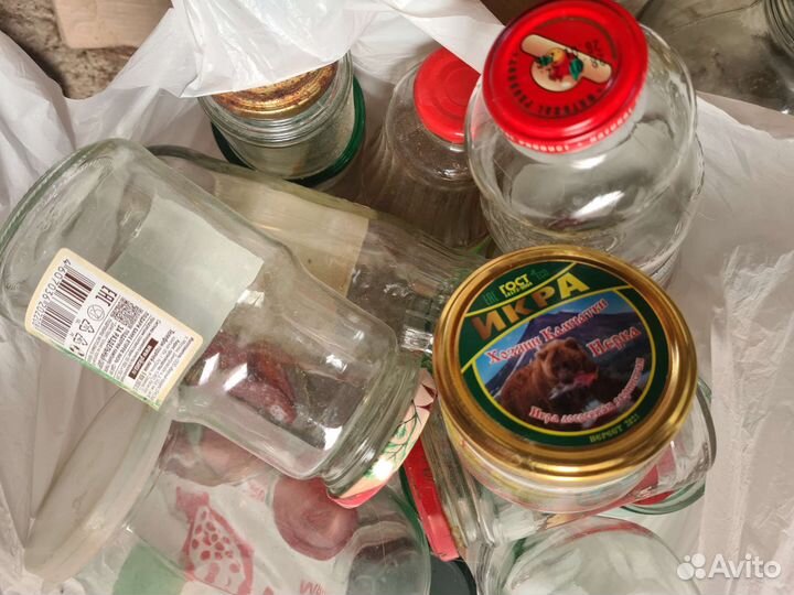 Банки стеклянные