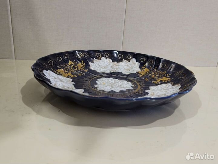 Блюдо сухарница cobalt