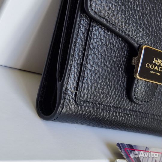 Кошелёк женский coach mini (black)