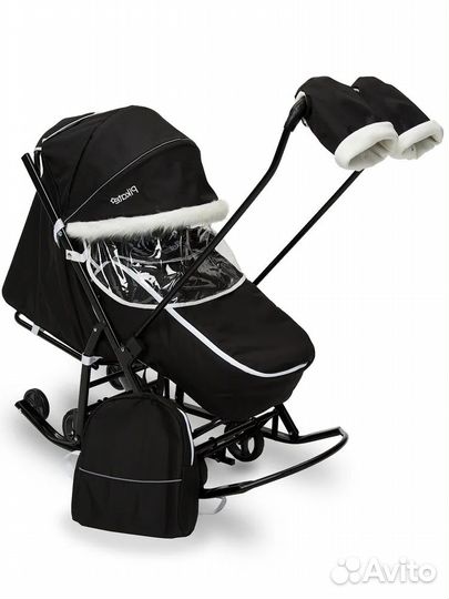 Санки-коляска Pikate 