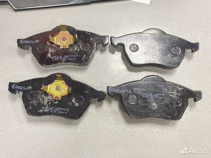 Пер.торм.колодки Alhambra Galaxy Sharan